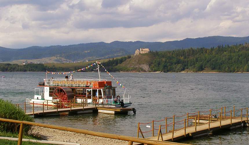 Cruise on Lake Czorsztyn